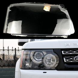 Auto Light Caps For Land Rover Range Rover Sport 2010 2011 2012 2013 Car Headlight Cover Transparent Lampshade Glass Lens Shell