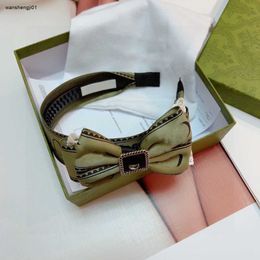 Best New designer headband women jewelry brand headband letter LOGO bow design girl fashion gift with packaging nov 11