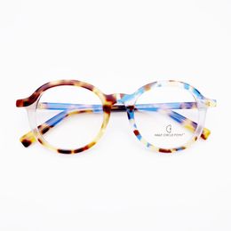 Sunglasses Frames Belight Optical 2023 Arrvial Fancy Vintage Retro Acetate Unique Colorful Design Spectacle Frame Precription Lens HP264