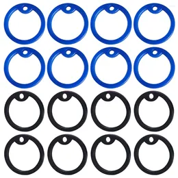 Dog Collars Dogtag Hoops Silicone Silencers Durable Pet Mute Circles Tags