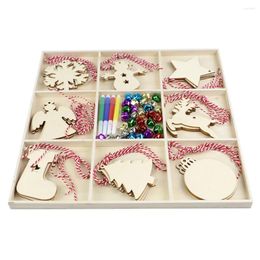 Christmas Decorations Personalized Ornaments DIY Wooden Crafts Enhance Your Spirit Ideal For Decorating Tree And Home