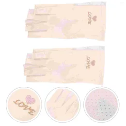 Nail Dryers Moulding Gel Gloves UV Hand Protector Summer Cover Accessory Manicure Skin Pure Cotton