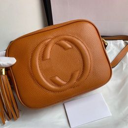 2023 Top Quality Handbags Wallet Handbag Women Bags Crossbody Soho Bag Disco Shoulder Fringed Msenger Purse 22cm 308364