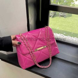 Shoulder Bags Handbags Luxury Purse Solid Colour PU Messenger Soulder Quilted Brand Crossbody Bagstylishhandbagsstore