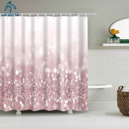 Shower Curtains Datura Flower Geometry Moon and Sun Shower Cover Bathroom Cover Waterproof Polyester Bathroom Cover with Hook 230406