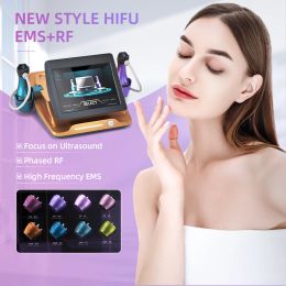 High Quality 8 Cartridges MPTS Intensity Focused Ultrasound rf ems Anti Wrinkle Face Lift Skin Tightening Body Slimming HIFU 10D 12D HIFU Beauty Machine