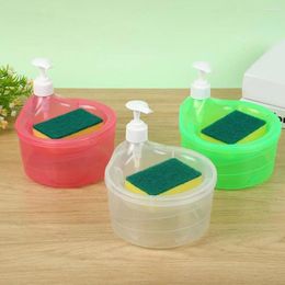 Liquid Soap Dispenser Dish With Sponge Holder No Capacity Home Supplies For Kitchen Sink Large