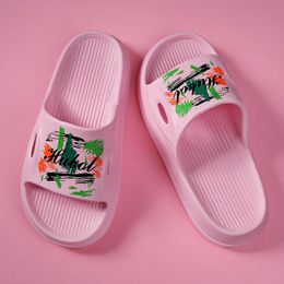 Slippers Home Women Indoor Summer Slides Ladies Slipers Mules Shoes Woman 2023 Flats Claquette Femme Chanclas Mujer Size 41