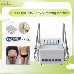 Skin Tightening Fat Freezing Device Body Shape Contouring Machine Low Degrees Cooling Temperature Tiger Back Removal Machine Weight Loss Cellulite Reduction