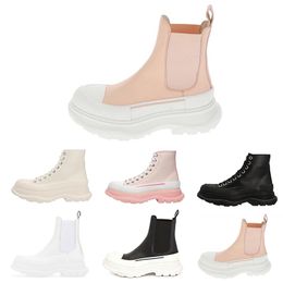 Newest Luxury Designer Tread Slick Boots Shoes Plate-forme Sneakers Sock Boot Suede Leather Platform Casual Shoe Mens Womens Trainers Outdoor Sneaker Booties