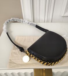 Stella Mccartney designer tote bags bag 2023 OOTD fashion leisure black shoulder bag handbag Mother's Day birthday Christmas gift punk chain bag Versatile