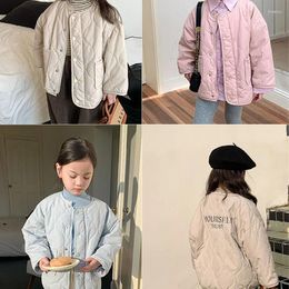 Jackets Autumn Winter Kids Outerwear Toddler Loose Cotton Coat Children Solid Casual Jacket Boys Girls Warm Top Child Clothing For 2-10Y