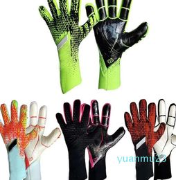 Latex Kids Adults Size Soccer Goalkeeper Gloves Professional Thick Soccer Goalie Gloves Without Finger Protection