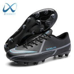 Dress Shoes Men's Soccer Large Size 33-47 Ultralight Football Boots Boys Sneakers Non-Slip AG/TF Cleats Ankle Unisex 230406