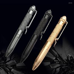 4Colors Multi-Function Defence Stinger Ballpoint Pen Emergency Self Outdoor Survival Rescue