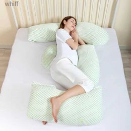 Maternity Pillows Maternity Pillows U-Shaped Sleep Support for Pregnant Full Body Shape Pregnancy Side Sleepers Soft and ComfortableL231106