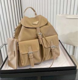 23SS P Designer bag parachute large capacity backpack Western fashion daily collocation personality commuter YU6615