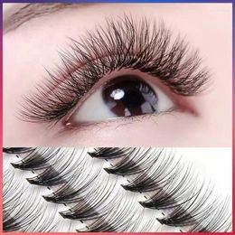 False Eyelashes Cluster Eyelash Extension 60 Bundles 10D/20D/30D/40D 0.07C/D Natural Style Individual Lucky Lash