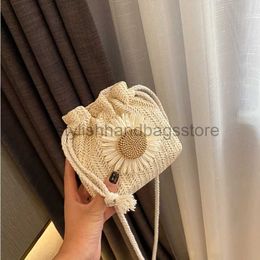 Shoulder Straw Bucket Bags Capacity Soulder Braided Woven Bag Pursestylishhandbagsstore