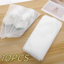 Storage Bags 5/10Pcs Drawstring Shoe For Large Bag Organisers Non-Woven Pouch With Rope Travel Portable Dust Cover