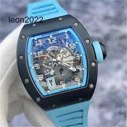 Luxury Watch Designer Mechanical Wrist watch Swiss Movement Luxury RM Dress Watch Casual RM030 limited carbon 6OBU