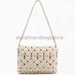 Shoulder Bags Handbags Soulder Tread Tied Straw Woven Fasion Bagstylishhandbagsstore