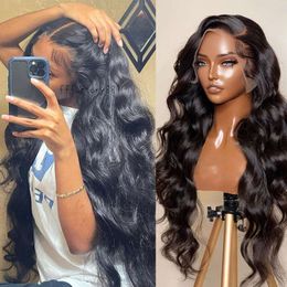 Body Wave 13x4 13x6 Hd Transparen Lace Front Wig 30Inch Lace Frontal Wig Human Hair Wigs for Women Brazilian Hair Pre Plucked