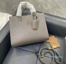 Designer bag women's bag new light luxury new temperament elegant lychee grain 55 hand bill of lading shoulder crossbody bag