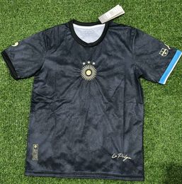 2023 2024 Argentina Portugal the siu La Pulga jersey special messis Ronaldo black shirt soccer jerseys uniforms