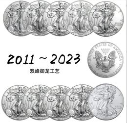 Arts and Crafts 2023 commemorative coin 2011~2023 Yingyang coin commemorative medal