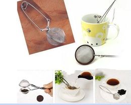 4.5cm Tea Infuser Stainless Steel Sphere Mesh Tea Strainer Handle Ball Tea Coffee Tools Kitchen Accessories