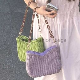 Shoulder BagsFemale Box Small Tote bag Straw Women's Designer Weave Soulder Bag Summer Bagcatlin_fashion_bags