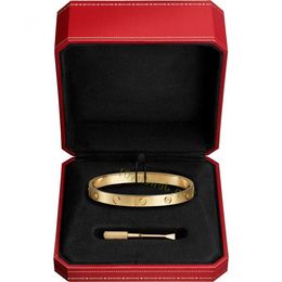 Womens Gold Bracelet Mens personalised bangle designer jewelrys grade jewelry Titanium alloy material Sweat resistantes fade resistant ladies clover ZCAI ZCAI
