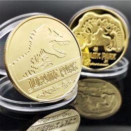 Arts and Crafts Jurassic Park Dinosaur Gold Coin