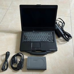 otc it3 for toyota diagnose scanner tool installed in laptop cf53 i5 8g ready to use Global Techstream GTS cable full