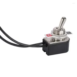 1pc KNS-1 6A 250VAC On Off Prewired Standard Toggle Switch With Wire Cable SPST Contacts Electrical Equipment