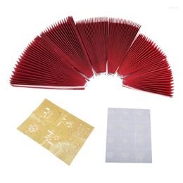 Party Decoration 6pcs Chinese Year Paper Fans Decorations Happy 2023 Tiger Years Window Wall Round FanParty