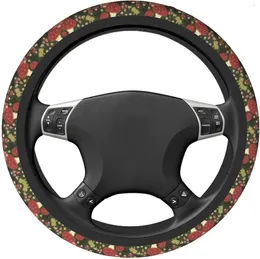 Steering Wheel Covers CoverMushroom Elastic Car Decorative Protective Covre Universal Non-Slip Neoprene Auto Accessories