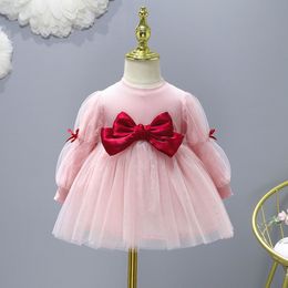 Girls Dresses Baby Dress Toddler Kids Clothes Princess Costume Cute Spring Autumn 16 Years Party For Girl Childrens Clothing 230406