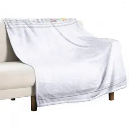 Blankets Excel-lent Spreadsheets Throw Blanket Beautiful Sofa Quilt Extra Large