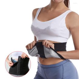 Women's Shapers Slimming Waist Support Tummy Cinchers Body Shaper Corsets Bodysuit Sauna Sweat Fitness Stretch Silver Ion Coating