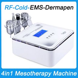 Cold Hammer EMS Electroporation Bio Microcerrent Skin Lifting RF Body Tightening Nano Dermapen Microneedling System Anti Aging Wrinkle Removal Cryo Therapy