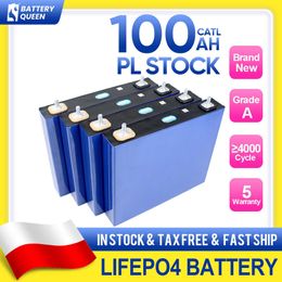 Poland Stock CATL12V 24V 48V 100AH LiFePO4 Battery Pack 3.2V Rated Rechargeable Batteries Brand New Tax Free DDP