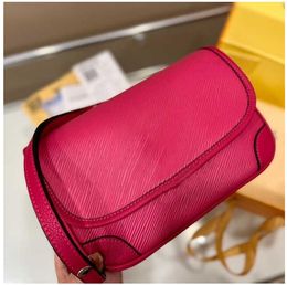 M59459 Fashion Brand Designer Handbag Purse Leather Women's Vintage cowhide Butch crossbody Bag Gold Miel Water Print Flat smooth side corner shoulder bag