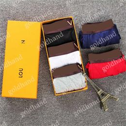 Fashion Men Underpants Designer Breathable Boxers Sports Luxury Brand V Printed Mens Underwear