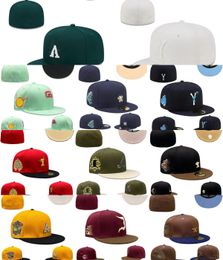 2023 Adult Hot Fitted hats caps size Fit hat Baseball football Snapbacks Designer Flat Active Adjustable Embroidery Cotton Mesh Caps All Team Outdoor Sports cap