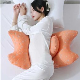 Maternity Pillows Multifunctional U-shaped Pillow For Pregnant Women Maternity Pillow Waist Protection Side Sleeping Pillow Maternity SuppliesL231106