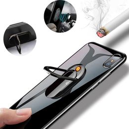 Camp Furniture Drop Creative USB Cigarette Lighter Mobile Phone Holder Car Multifunctional