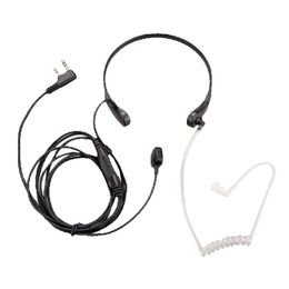 Baofeng Earpiece Talkie Walkie with Acoustic Tube Microphone PTT 2 Pin for Radio CB UV-5R BF-888S