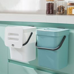Waste Bins Wall mounted s covered s kitchen cabinets wall mounted s household s 230406